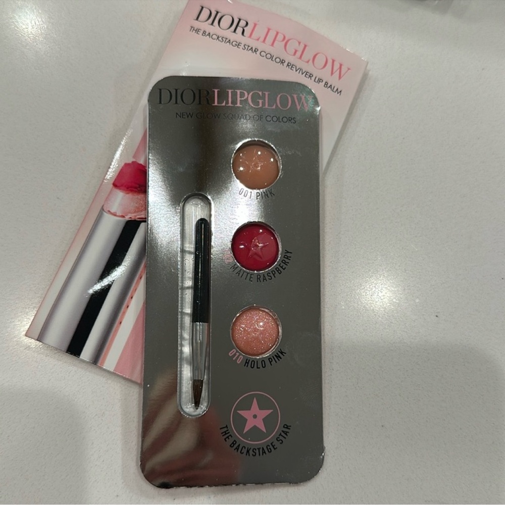 Dior Pink Clutch Bag with Samples Bundle NIB - Picture 3 of 4
